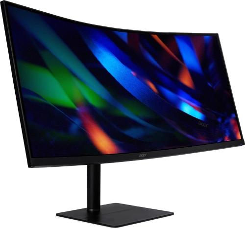 Монитор 34 Acer CZ342CURVbmiphuzx (UM.CC2EE.V01) Монитор/ ACER CZ342CURVbmiphuzx 34, ZeroFrame, Curved 1000R Black, 21:9, VA, 3440x1440, 1 / 0,5ms, 300cd, 180Hz, 1xHDMI(2.0) + 1xDP(1.4) + 1xType-C(65W) + Audio out + USB2.0+USB-B (2up 2down), Speakers 3Wx2, FreeSync Premium, HDR (UM.CC2EE.V01) фото 3