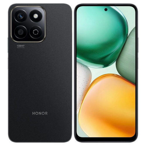 Смартфон HONOR X7C 6+128Gb черный (5109BKCX)