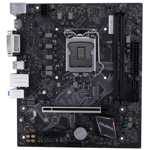 BATTLE-AX B560M-D PRO V20, Socket 1200, Intel®B560, 2xDDR4-3200, D-SUB+DVI-D+HDMI, 1xPCI-Ex16, 1xPCI-Ex1, 4xSATA3, 2xM.2, 6 Ch Audio, GLan, (2+2)xUSB2.0, (4+2)xUSB3.2, 1xPS/ 2, mATX, RTL {}