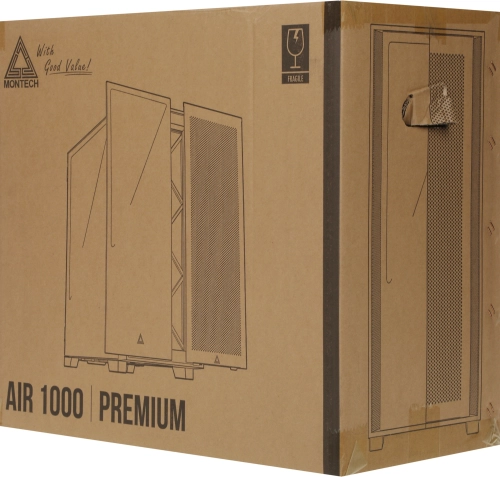 Корпус Montech Air 1000 Premium черный без БП ATX 1x120mm 3x140mm 1xUSB2.0 2xUSB3.0 audio bott PSU (AIR 1000 PREMIUM BLACK) фото 26