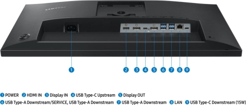 Монитор Samsung 24 Essential S4 S24F430UAUXEN черный IPS LED 16:9 HDMI матовая HAS Piv 1000:1 300cd 178гр/ 178гр 1920x1080 100Hz DP FHD USB 5.4кг (LS24F430UAUXEN) фото 10