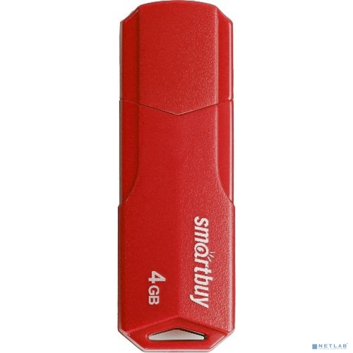 Smartbuy USB Drive 4GB CLUE Red (SB4GBCLU-R)