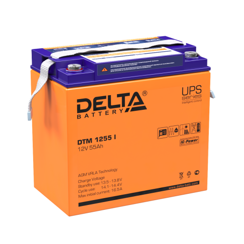 Аккумуляторная батарея DELTA BATTERY DTM 1255 I