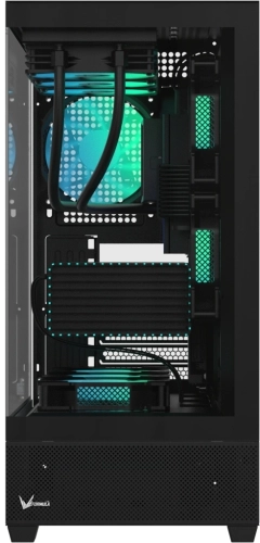 Корпус Formula Crystal Z2 черный без БП E-ATX 10x120mm 3x140mm 2xUSB2.0 1xUSB3.0 1xUSB3.1 audio bott PSU (CRYSTAL Z2 B) фото 2