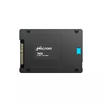Micron SSD 7450 MAX, 6400GB, U.3(2.5" 15mm), NVMe, PCIe 4.0 x4, 3D TLC, R/ W 6800/ 5600MB/ s, IOPs 1 000 000/ 400 000, TBW 35000, DWPD 3 (12 мес.) (MTFDKCC6T4TFS-1BC1ZABYYR)
