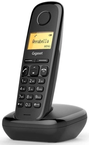 Р/ Телефон Dect Gigaset A170 SYS черный АОН (S30852-H2802-M201) фото 2