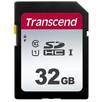 Эскиз Карта памяти Transcend 32GB SDHC Class 10 UHS-I U1 R95, W45MB/s (TS32GSDC300S)