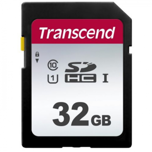 Карта памяти Transcend 32GB SDHC Class 10 UHS-I U1 R95, W45MB/s (TS32GSDC300S)