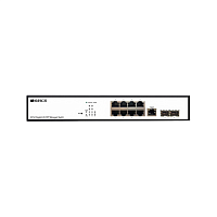 Коммутатор/ Managed L2 Switch 8x1000Base-T, 2x1000Base-X SFP, RJ45 Console, 19" w/ brackets (OS3110/ A1A) (OS3110/A1A)
