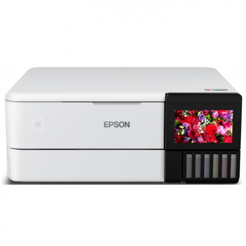 МФУ струйный Epson L8160 (A4 Duplex Net WiFi USB RJ-45 черно-белый) (C11CJ20404)