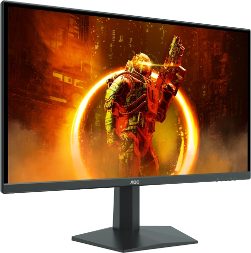 Монитор AOC 23.8 Монитор AOC 23.8 24G10ZNE черный/красный VA 16:9 HDMI M/M матовая 300cd 1920x1080 180Hz DP FHD 3.3кг фото 3
