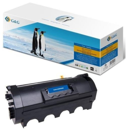 G&G toner-cartrige for Lexmark MX711/ MX810/ MX811/ MX812 45 000 pages 62D5X00 with chip (GG-62D5X00)