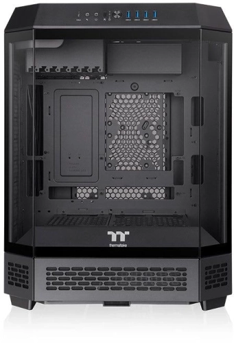 Корпус Thermaltake CA-1Z1-00M1WN-00 Win/SPCC/Tempered Glass*3/CT140 Fan*2/Color Box/With Screen Metal Panel фото 3
