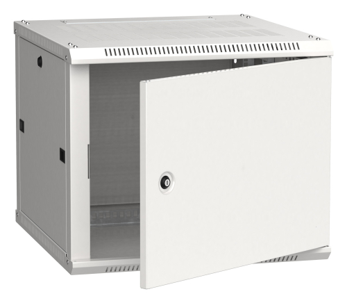 Шкаф LINEA W 6U 600x600 мм дверь металл, RAL7035 (LWR3-06U66-MF)