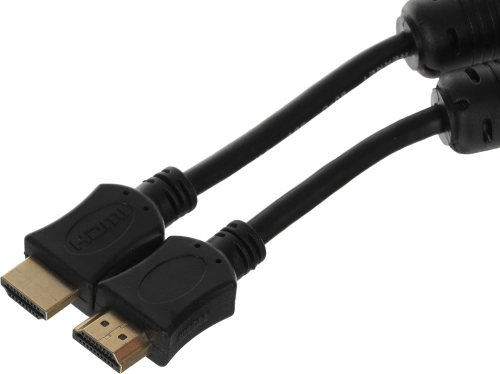 Кабель соединительный аудио-видео Premier 5-813 HDMI (m)/ HDMI (m) 2м. феррит.кольца черный (5-813 2.0) фото 2