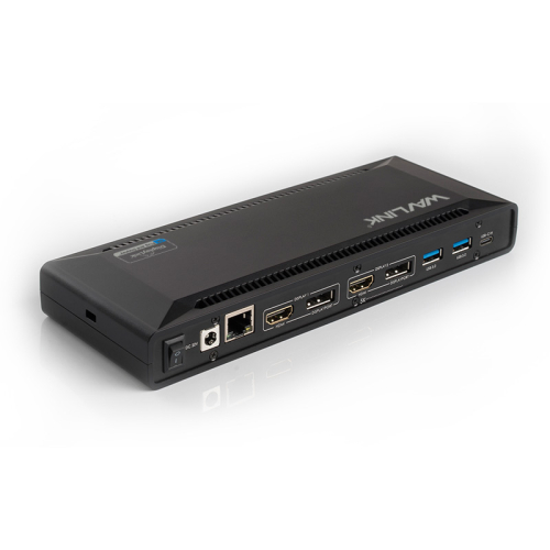 Док-станция WAVLINK USB-C&USB3.0 Ultra 5K(Dual 4K)Universal with 100W PowerDelivery Include 20V/ 6.5A Power Adapter/ 4xUSB3.0/ 2xUSB-C/ 2xDP 4K 60HZ/ 2xHDMI 4K 60HZ/ 1xGigabit LAN/ 1xAudio In/ Out (WL-UG69PD2 PRO)