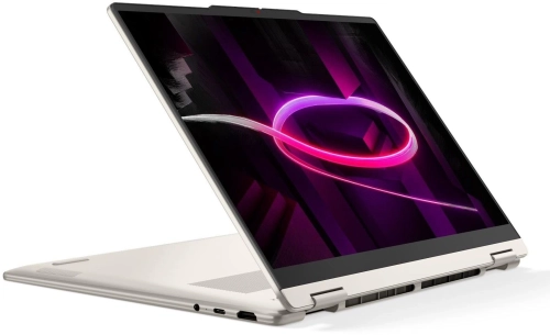 Ноутбук Lenovo Yoga 7 2-in-1 14AGP11 (83TD0083RK) Ноутбук Lenovo Yoga 7 2-in-1 14AGP11 Ryzen AI 7 445 24Gb SSD512Gb AMD Radeon 840M 14 OLED Touch WUXGA (1920x1200) Windows 11 Home beige WiFi BT Cam (83TD0083RK) фото 3