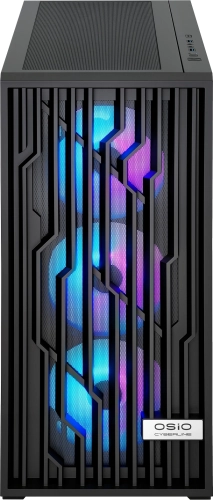 Компьютер Osio CyberLine B59i i5 12400F (2.5) 16Gb SSD1Tb RTX3050 6Gb без ОС GbitEth 550W черный (С59I-001B) фото 16