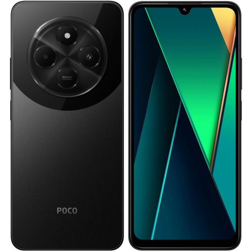 Смартфон Xiaomi POCO C75 6+128Gb черный (MZB0HTARU)