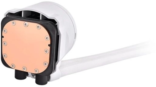 Система водяного охлаждения Thermaltake TH420 V2 Ultra EX Snow ARGB Soc-AM5/ AM4/ 1151/ 1200/ 1700 белый 4-pin 30.7dB Al+Cu LCD Ret (CL-W428-PL14SW-A) фото 3