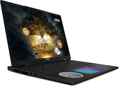 Ноутбук MSI Titan Dragon Edition 18 HX A2XWIG-1020RU Core Ultra 9 285HX 64Gb SSD4Tb RTX5080 16Gb 18 IPS UHD+ (3840x2400) Windows 11 Home black WiFi BT Cam (9S7-1824A5-1020) фото 2