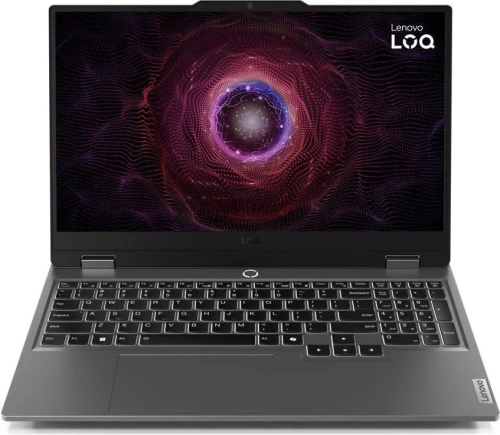 Ноутбук 15.6 IPS FHD LENOVO LOQ 15ARP9 grey (AMD Ryzen 5 7235HS/16Gb/512Gb SSD/4050 6Gb/noOS) (83JC00LBRK)
