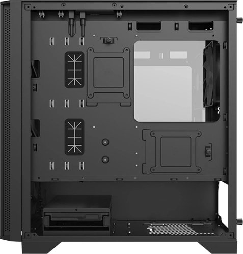 Корпус Montech AIR 100 LITE черный без БП mATX 2x120mm 1xUSB2.0 2xUSB3.0 audio bott PSU (AIR 100 LITE BLACK) фото 3