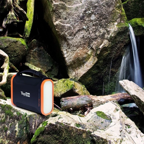 Мобильный аккумулятор TopON TOP-X100 96000mAh Qualcomm Quick Charge 3.0, Power Delivery, Qi, PPS 184W 3A черный/ оранжевый (102705) фото 4