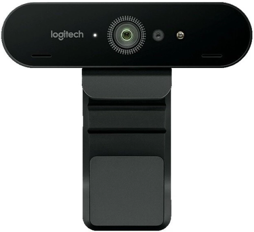 Камера Web Logitech Brio черный 13Mpix (4096x2160) USB3.0 с микрофоном (960-001105)