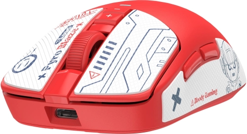 Мышь A4Tech Bloody R72 Pro красный оптическая 26000dpi беспров. USB-C 7but (R72 PRO PYRO BLAZE) фото 15