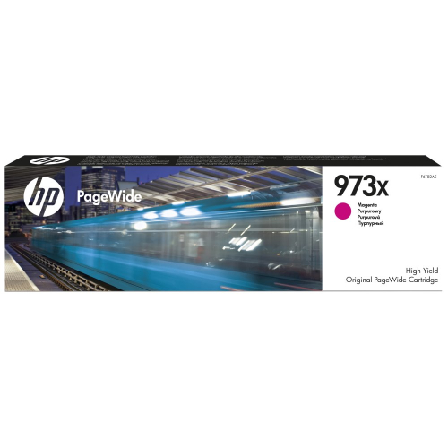 Картридж HP 973X, пурпурный / 7000 страниц (F6T82AE)