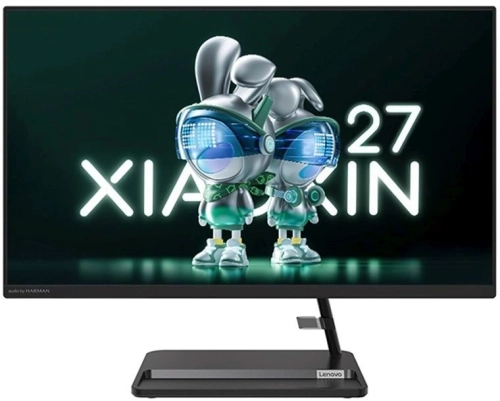 Моноблок Lenovo XiaoXin 27 Full HD i5 12450H (2) 16Gb SSD512Gb UHDG Windows 11 Pro GbitEth WiFi BT 90W клавиатура мышь Cam черный 1920x1080 (2064649) (2064649#MLN)