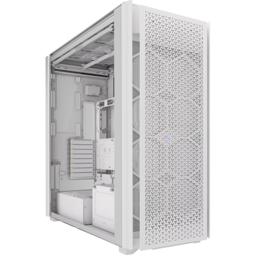 Корпус без блока питания/ Case Corsair iCUE LINK 9000D Airflow, Full-Tower, TG, no fan, 4xUSB-A 3.2, 2xUSB 3.2 Type-C, SSI-EEB, E-ATX, ATX, mATX, mITX White (CC-9011274-WW)