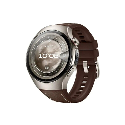 Умные часы Huawei Watch 5 46 mm коричневый (55020EVM)