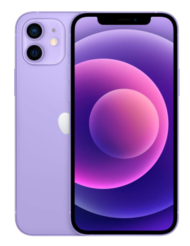 Смартфон Apple A2403 iPhone 12 64Gb фиолетовый моноблок 3G 4G 6.1