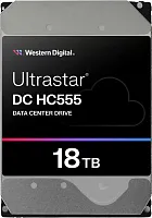 Жесткий диск WD SATA-III 18TB 0B48723 WUH722018CLE6L4 Ultrastar DC HC555 512E (7200rpm) 512Mb 3.5"