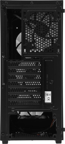 Корпус Azza FIGHTER черный без БП ATX 4x120mm 2xUSB2.0 1xUSB3.0 audio bott PSU (CSAZ-290 FIGHTER) фото 12