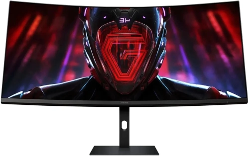 Монитор 34 Монитор 34 XIAOMI Curved Gaming G34WQi 2026 черный (VA, 3440x1440, 21:9, curved, 178°/178°, 400сd/m2, 3500:1, 1ms,180Hz,HAS,2xHDMI,2xDP) (ELA6650RU)