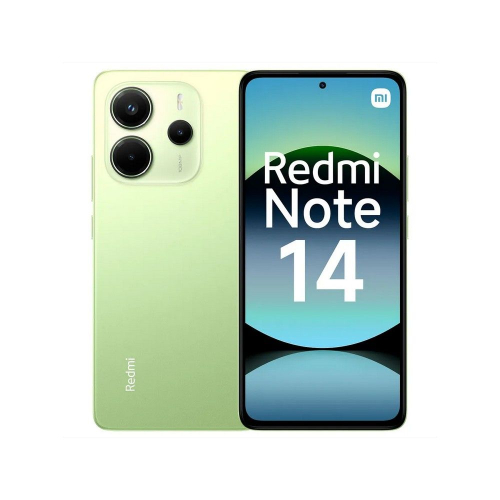 Смартфон Xiaomi Redmi Note 14 6+128Gb зеленый (MZB0IYBRU)