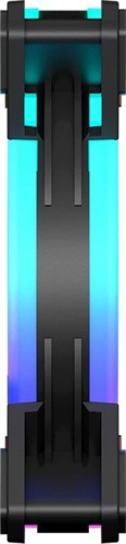 Вентилятор для корпуса PcCooler F3 T120 ARGB 120х120x25 черный 4-pin 21.6дБ (F3-T120BKAM1-GL) Ret фото 2
