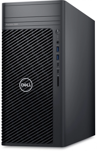 Компьютер Dell Precision 3680 MT i7 14700K (3.4) 32Gb 1Tb SSD512Gb RTX A4000 20Gb CR Windows 11 Pro GbitEth 1000W мышь клавиатура черный (3680-7331) фото 2