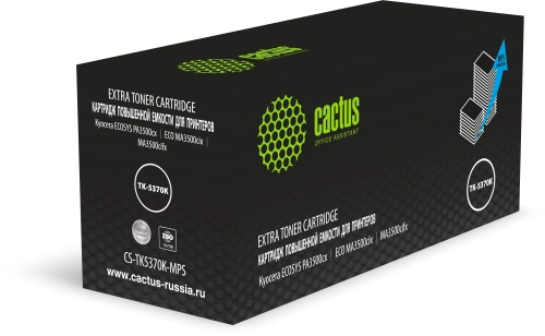 Картридж лазерный Cactus CS-TK5370K-MPS черный (18500стр.) для Kyocera ECOSYS PA3500cx/ECO MA3500cix/MA3500cifx с чипом