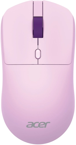 Мышь Acer OMR501 фиолетовый оптическая 1600dpi silent беспров. USB 4but (ZL.MCE11.017)
