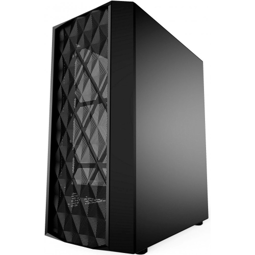 Powercase CMDM-L1 Корпус Diamond Mesh LED, Tempered Glass, 1x 120mm 5-color fan, чёрный, ATX (CMDM-L1) фото 3
