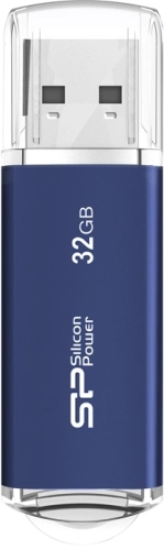 Флеш Диск Silicon Power 32Gb Ultima II, SP032GBUF2M01V1B USB 2.0, Синий
