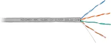 Кабель информационный Nikomax NMC 4100C-GY кат.5E U/UTP 4 пары нг(А)-HF внутренний 305м серый
