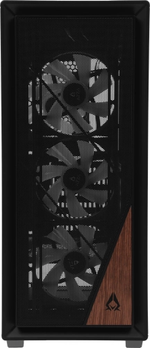 Корпус Azza FOREST черный без БП ATX 4x120mm 2xUSB3.0 audio bott PSU (CSAZ-370 FOREST) фото 15