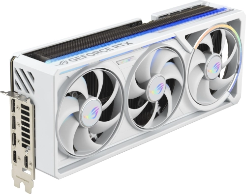 Видеокарта Asus PCI-E 5.0 ROG-ASTRAL-RTX5080-O16G-WHITE NVIDIA GeForce RTX 5080 16Gb 256bit GDDR7 2760/30000 HDMIx2 DPx3 HDCP Ret фото 2