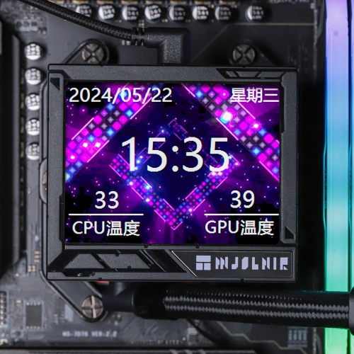 Система водяного охлаждения Thermalright Mjolnir Vision 360 ARGB Soc-AM5/ AM4/ 1151/ 1200/ 2066/ 2011/ 1700 черный 4-pin 27dB Al LCD Ret (M-VISION-360-BL-ARGB) фото 8