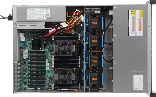 Сервер IRU Rock g2208ig3 2x4310 2x32Gb С621 AST2500 2xGigEth 2x1300W w/o OS (2155743) фото 10